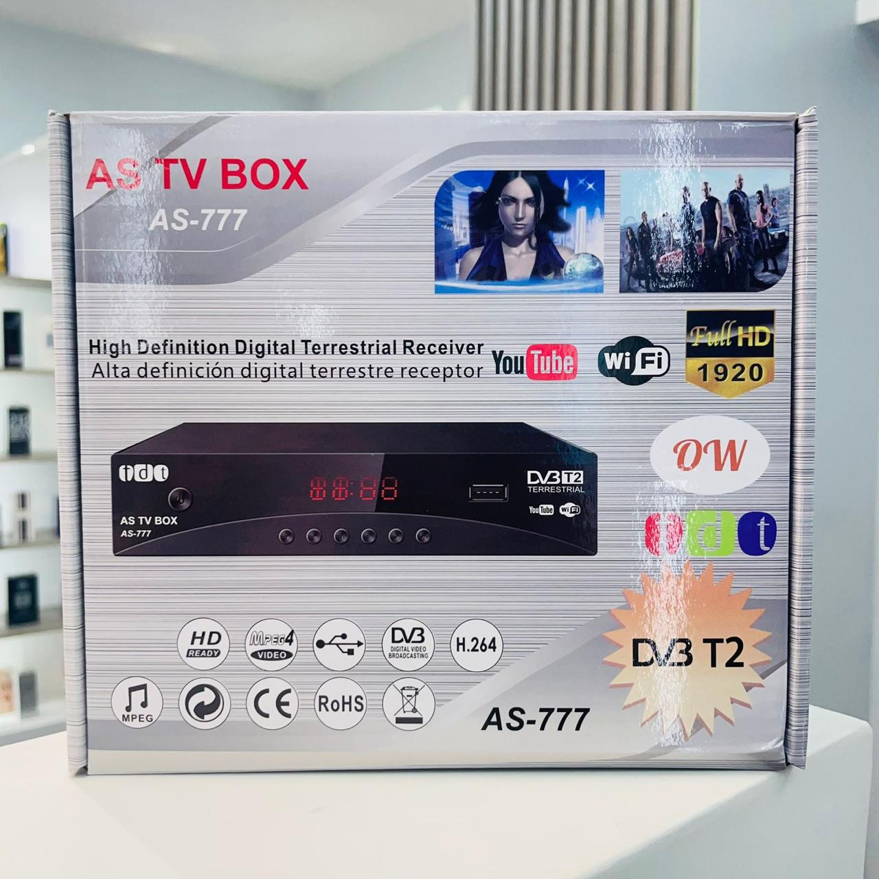 DECODIFICADOR TV DIGITAL TERRESTRE TDT